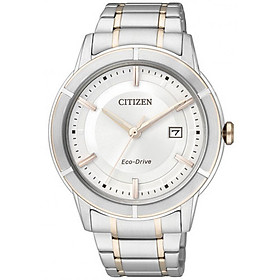 Đồng Hồ Nam Citizen Dây Thép Không Gỉ AW1084-51A - Mặt Trắng