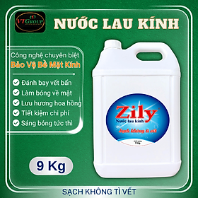 Nước lau kính Zily can 9Kg