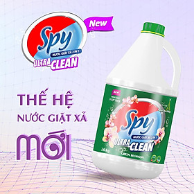 HÀNG CHÍNH HÃNG Nước giặt xả SPY 2 trong 1 hương hoa Pháp ULTRA CLEAN