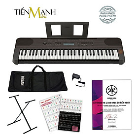 Mua  Tặng Sticker  Bộ Đàn Organ Yamaha PSR-E360DW - Đàn  Chân  Bao  Nguồn PSR E360 E360DW - 61 Phím cảm ứng lực Keyboard Hàng Chính Hãng - Kèm Móng Gẩy DreamMaker