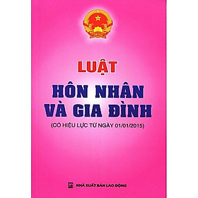 Sách - Luật Hôn Nhân Và Gia Đình