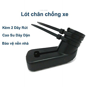 Combo 3 bọc chân chống xe máy bảo vệ chống trầy nền sàn - Hàng chính hãng