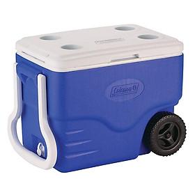 Thùng Giữ Nhiệt Coleman 6240A718G - 37.8L - Xanh 40 QT Wheeled Cooler (Blue)
