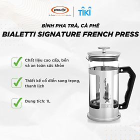 Mua BÌNH PHA TRÀ  CÀ PHÊ BIALETTI SIGNATURE FRENCH PRESS (1 LÍT)
