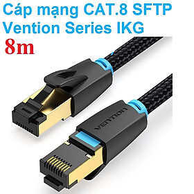 Dây cáp mạng LAN CAT8 SFTP dây dù Vention Series IKG /  IKA (1/2/3/5/8/10 mét)_ Hàng chính hãng