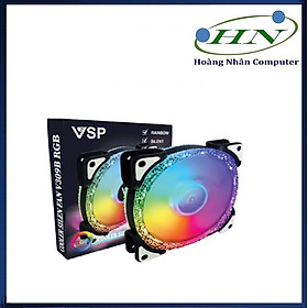 Mua QUẠT TẢN NHIỆT V309B CẤU HÌNH LED RGB MÀU CẦU VỒNG