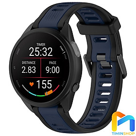 Dây đồng hồ cho Garmin Forerunner 570/ 165/ 265/ 265S/ 255/ 255S/ 245/ 645/ Vivoactive 6/ 5/ 4/ 3/ 2S/ 3S/ 4S/ Venu 3/ 2/ 2S (D165)