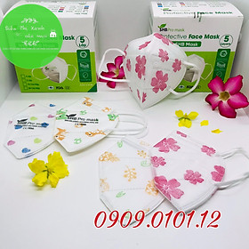 Khẩu trang n95 trẻ em SHB pro mask, Kn95 em bé 4 lớp kháng khuẩn chuẩn FFP2