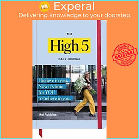 Sách - The High 5 Daily Journal by Mel Robbins (UK edition, hardcover)