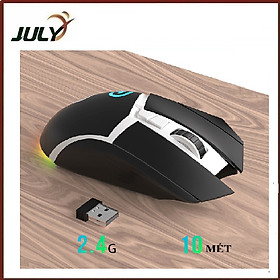 Mua Chuột G502 không dây đèn led RGB chế độ cực đẹp  kết nối 3 chế độ Bluetooth - USB 2.4G - Dây Type-C siêu xịn-JL