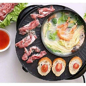 Mua BẾP LẨU NƯỚNG 2in1
