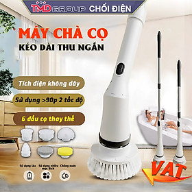 Mua Chổi Cọ Nhà Vệ Sinh Bằng Điện  Máy Cọ Rửa Đa Năng Không Dây  Chổi Chà Nhà Tắm Bồn Cầu Toilet 8 Đầu Tiện Lợi
