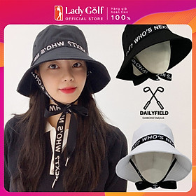 Mũ golf nữ Dailyfield, chống nắng, chống Tia UV, thoáng khí 100% Cotton - Korea