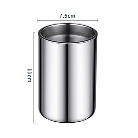 Stainless Steel Car Ashtray Windproof Smokeless Stylish Portable for Gift