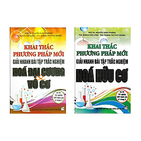 Download sách Combo Khai Thác Phương Pháp Mới Giải Nhanh Bài Tập Trắc Nghiệm Hóa Học