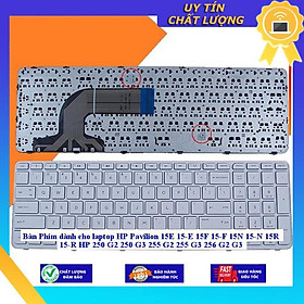 Bàn Phím dùng cho laptop HP Pavilion 15E 15-E 15F 15-F 15N 15-N 15R 15-R HP 250 G2 250 G3 255 G2 255 G3 256 G2 G3 - MÀU ĐEN - CÓ KHUNG - Hàng Nhập Khẩu New Seal