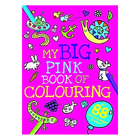 Sách tô màu My Big Pink Book of Colouring