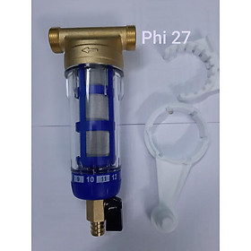 Mua BỘ LỌC THÔ LỌC ĐẦU NGUỒN LÕI SỢI INOX.
