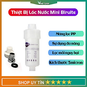 Thiết bị lọc nước sinh hoạt đầu nguồn tại vòi máy gia đình Biruite - Bộ lọc nước máy giặt - Cốc lọc sơ cấp - Hàng Nhập Khẩu