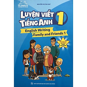 Hình ảnh ￼Sách - Luyện viết tiếng Anh 1 (English Writing Family and Friends 1)