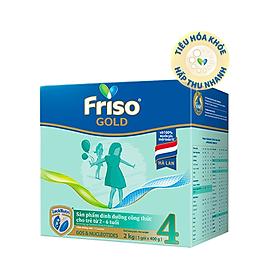 Sữa Bột Friso Gold 4 Hộp Giấy 2KG