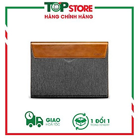 Túi Tomtoc (USA) Premium Leather For Macbook Pro 15″ - Gray (H15-E02Y) chính hãng