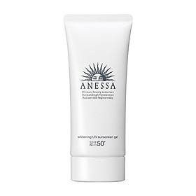 Gel Chống Nắng Dưỡng Trắng Ngăn Sạm Da Giảm Thâm Nám Anessa Whitening UV Sunscreen Gel SPF50+ PA++++ 90g
