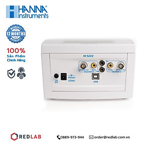 Máy Đo pH ORP ISE Nhiệt Độ Để Bàn với CAL Check Hanna HI5222-02