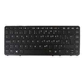 Laptop Keyboard For  Elitebook 840 G1 850 G1 840 G2 850 G2 Keyboard + Frame