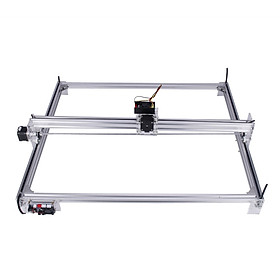 Mua Combo Máy Cắt  Khắc Laser Mini 65X50 6550 -màu bạc( bảng khắc siêu rộng)+ Đầu laser tùy chọn