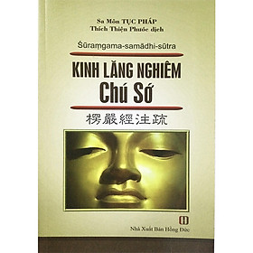 Kinh Lăng Nghiêm Chú Sớ - Chì