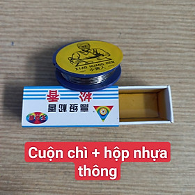 Mua COMBO HỘP NHỰA THÔNG VÀ 1 CUỘN CHÌ HÀN NHỎ