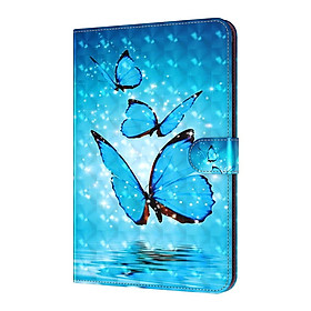 Bao da máy tính bảng PU nắp gập họa tiết 3D cho Samsung Galaxy Tab A7 10.4  T500 T505 /Tab S6L P610 P615