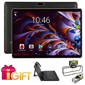 Mua Máy tính bảng 10.1inch Android 10.0 ram 4gb bộ nhớ 64gb tặng bao da bàn phím và giá đỡ chân nhện đa năng