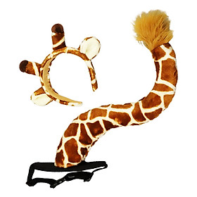 Cosplay Tail Set Costume Dress up Animal Themed Parties Gift for Birthday