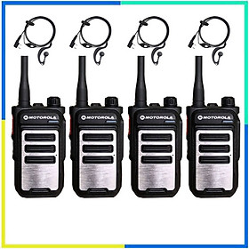Mua Bộ 4 Bộ đàm Motorola XPR-470 + 4 Tai nghe - Hàng nhập khẩu