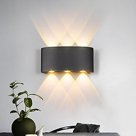 Mua Đèn Led hắt tường 2 đầu 6 tia/8tia trang trí trong nhà và ngoài trời  chống nước