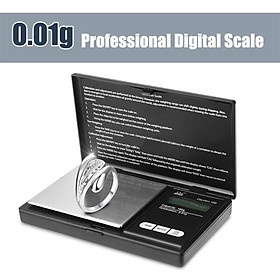 100g 0.01g Digital Jewelers Scale Diamond Gold Coin Calibration Weight Precise