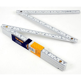 Mua THƯỚC XẾP NHỰA 2M TOLSEN 35047 - HÀNG CHÍNH HÃNG