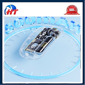 Mua Chuột máy tính không dây X5 trong suốt mới kết nối bằng chip USB 2.4G -HT