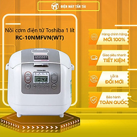 Nồi Cơm Điện Tử Toshiba RC-10NMFVN (WT) (1 Lít) - Hàng Chính Hãng