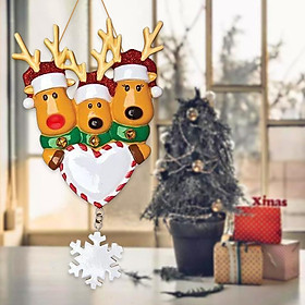 Christmas Tree Hanging Ornaments deer with Reindeer Decor