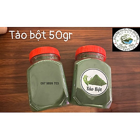 Tảo bột tảo viên nuôi cá, bobo, artemia sinh khối - Thức ăn cá cảnh Tảo Xoắn Viên Spirulina