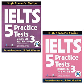 IELTS 5 Practice Tests: General + Academic Set 3