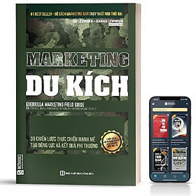 Ảnh bìa Sách - Marketing Du Kích - 30 Chiến Lược Thực Chiến Mạnh Mẽ Tạo Động Lực Và Kết Quả Phi Thường - BizBooks