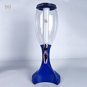 Mua THÁP BIA 3 Lít - Đèn Led 7 màu (Bình nước hoa quả buffet) | Cây bia | Tháp đựng bia - nước hoa quả giữ lạnh