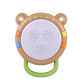 Multi-function Hand Drum Baby Musical Toy Electronic Drum Instruments with Light and Sound Early Educational Development