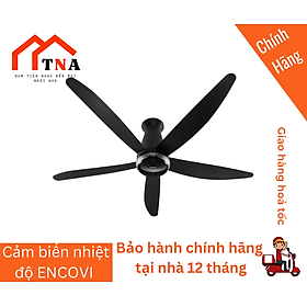 Mua Quạt trần 5 cánh Panasonic F-60FEN  nanoeTM X ức chế 99.9% vi khuẩn  vi rút  khử 90% mùi khó chịu  giữ ẩm cho da và tóc - Hàng chính hãng