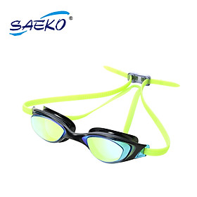 Kính bơi S67UV Falcon Mirror chính hãng Saeko - Kính tráng gương, bảo vệ mắt khỏi tia UV