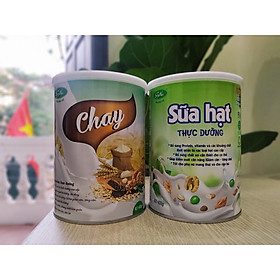 Combo Sữa Hạt Chay Dinh Dưỡng 400g + Sữa Hạt Thực Dưỡng 400g - Soyna